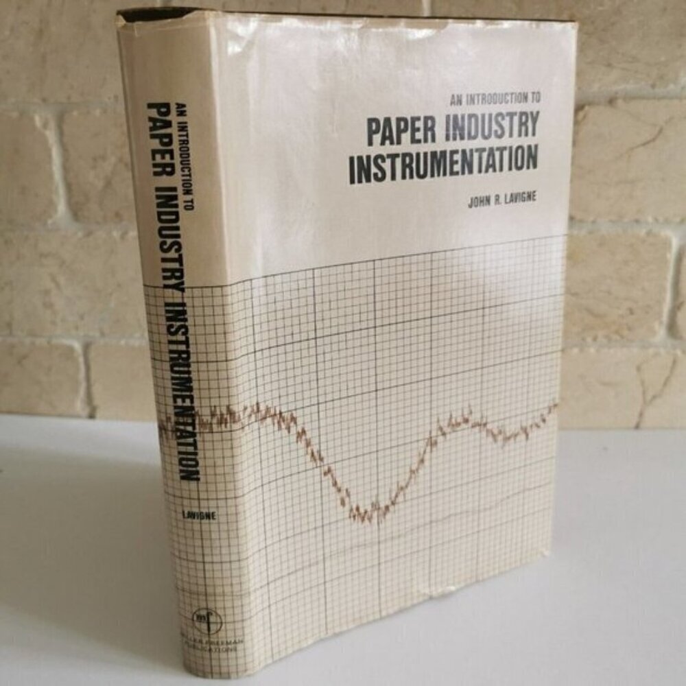 1972 Paper Industry Instrumentation HC Book Pulp Paper Technical Guide